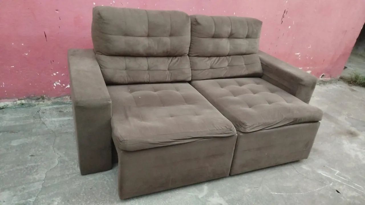 Sofá retrátil, entrega grátis - Foto 4