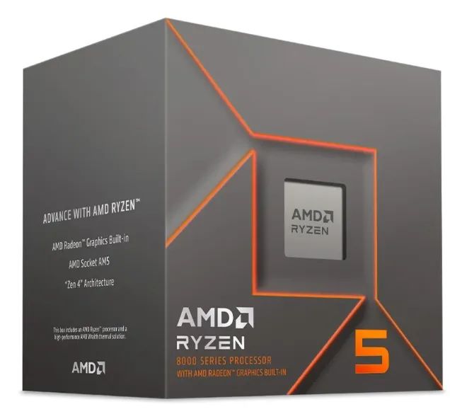 Processador AMD Ryzen 5 8500G @5.0Ghz + AIR COOLER