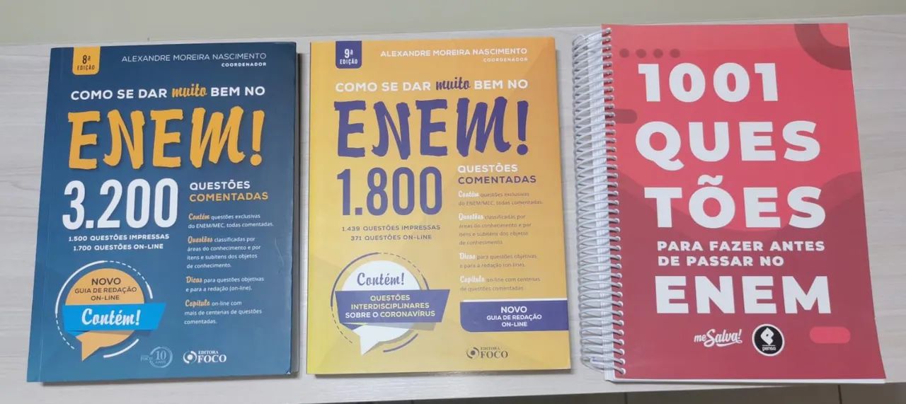 Caderno de Questões NOVOS ENEM