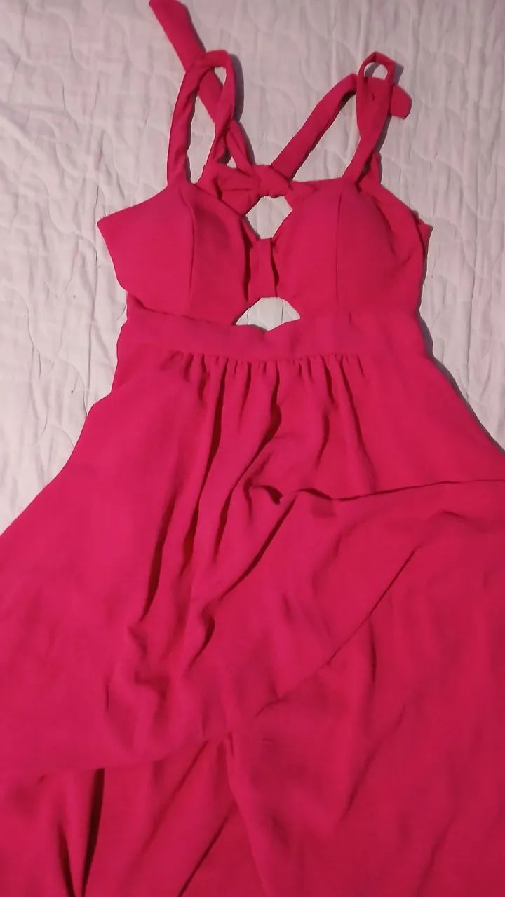 Vende se vestido pink tam G - Foto 5