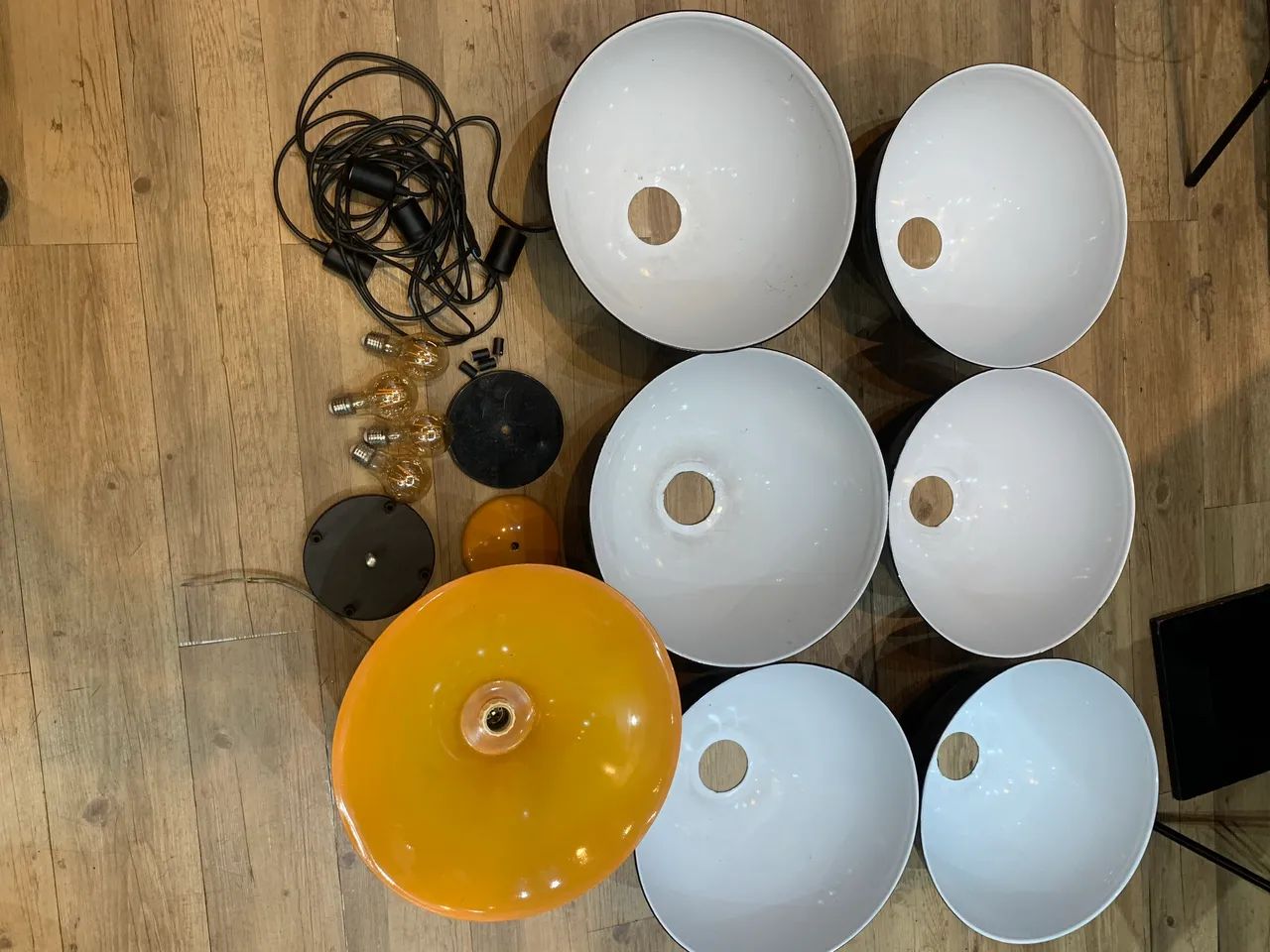 Luminárias Usadas 7 peças  - Foto 3