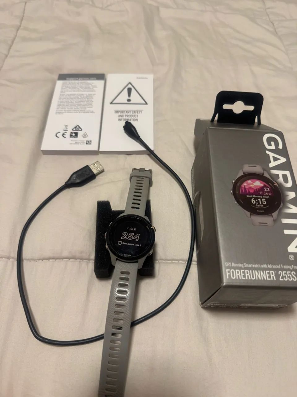 Garmin forerunner 255s Cinza - Foto 2