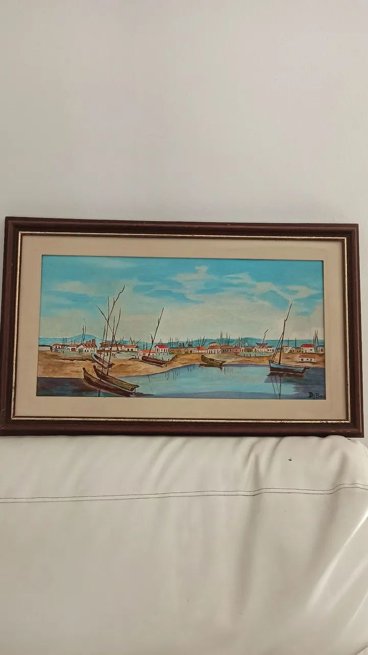 Quadro:"Marina" do pintor De Biasi