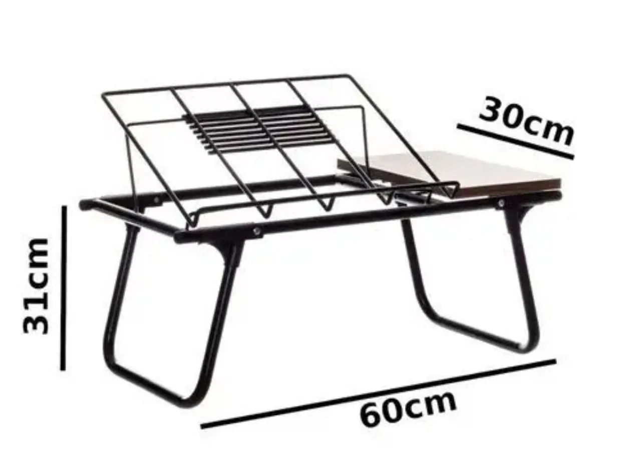 Mesa de colo dobrável para notebook - home office - Foto 4