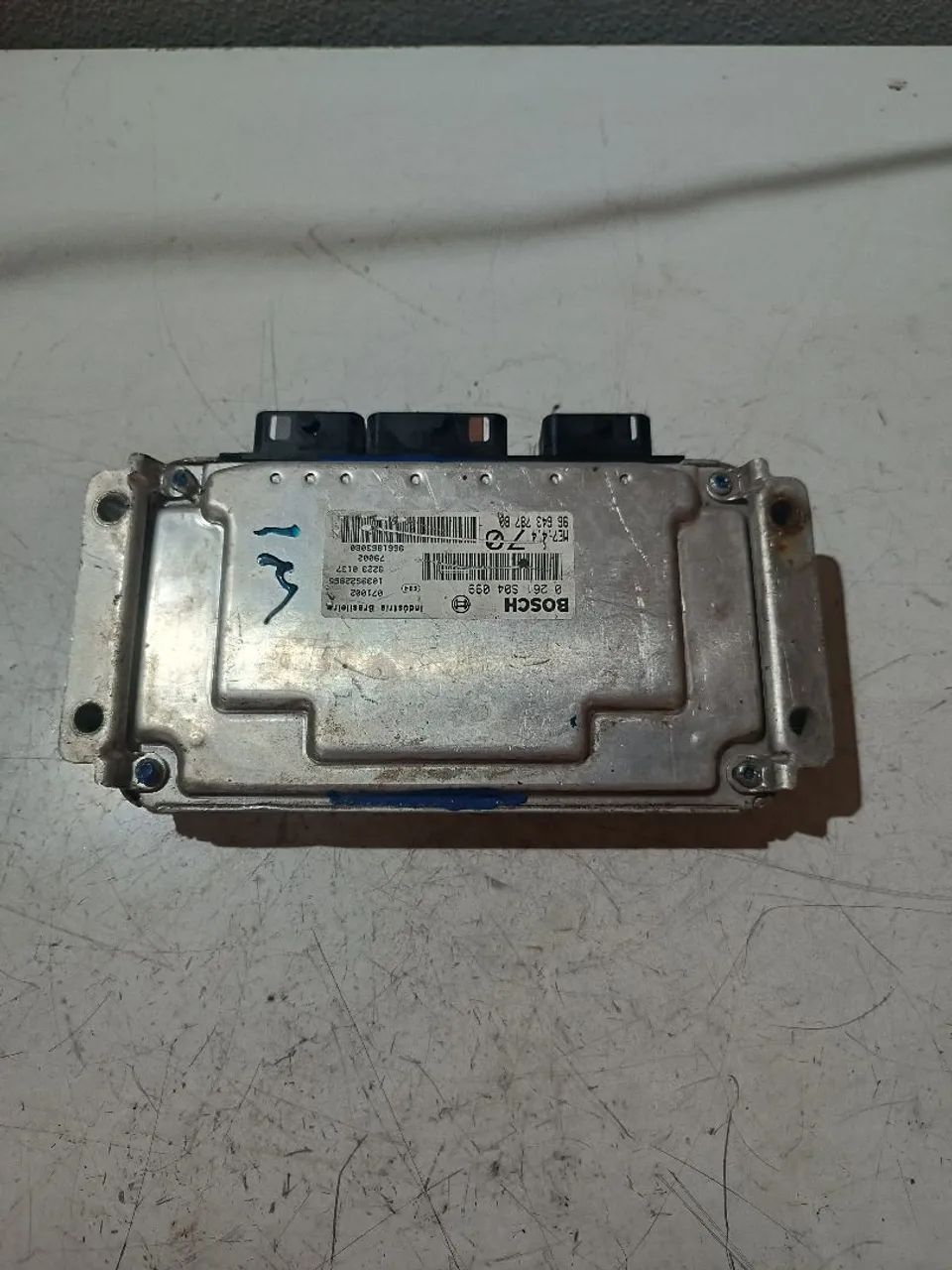 Módulo injeção Peugeot 206 1.4 06/08 original  - Foto 3