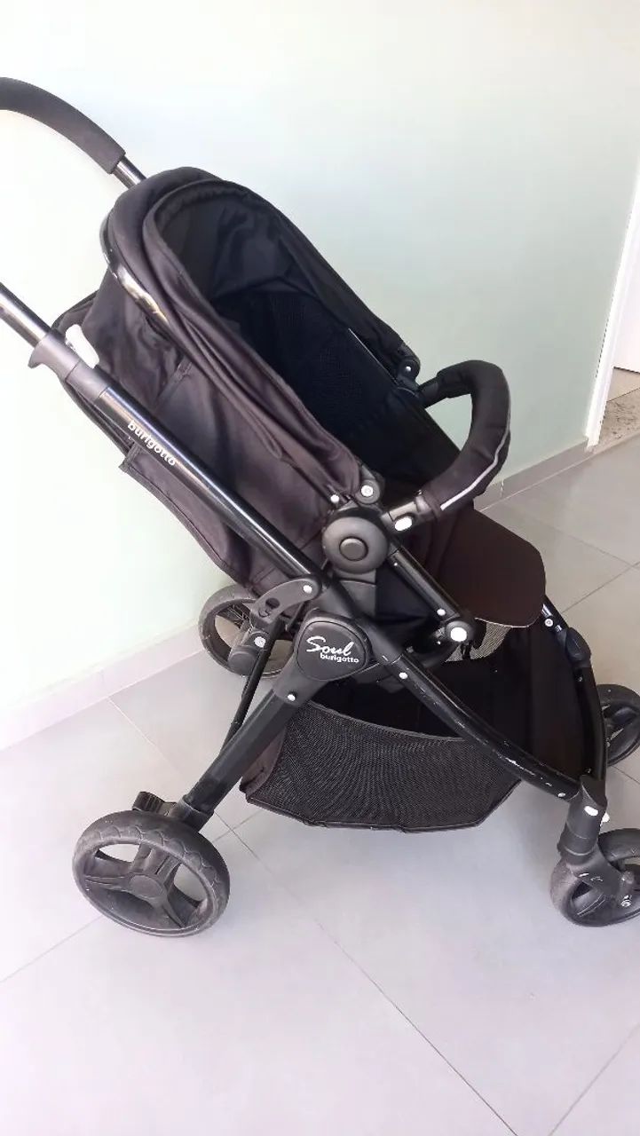 Carrinho Moisés bebê 3 em 1 - Foto 2