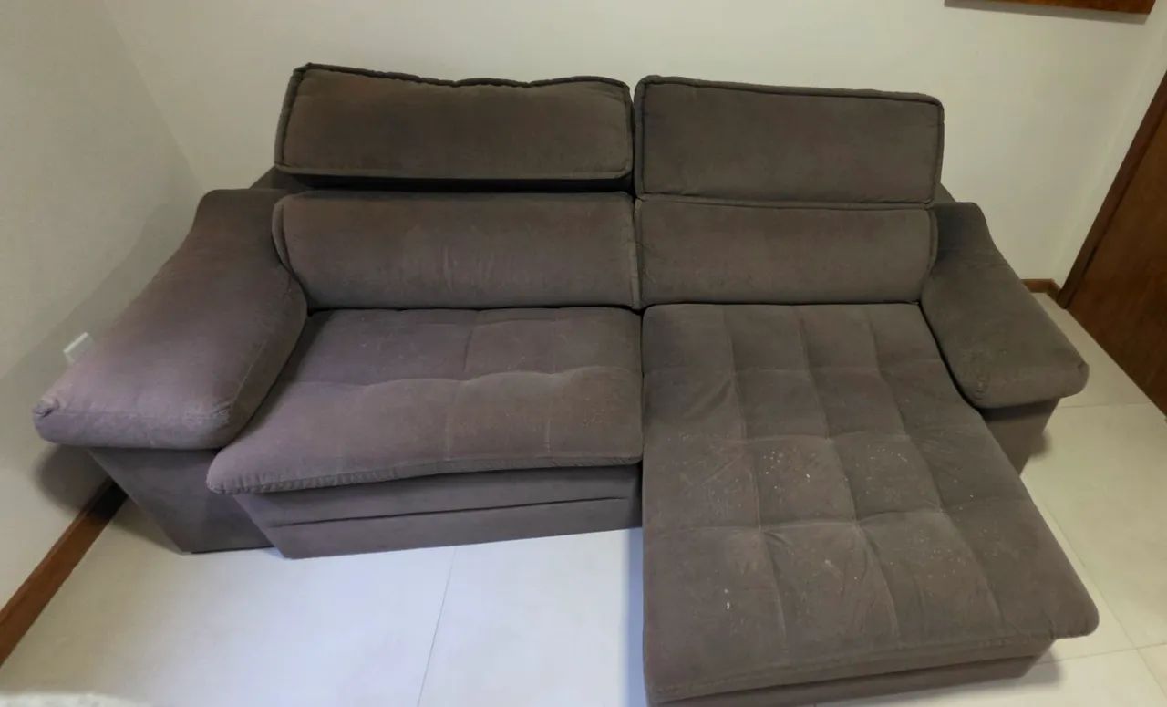 Vendo sofá 4 lugares - Foto 3