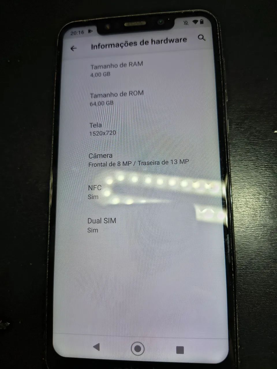 Motorola One 64gb com NFC - XT1941-3 - Foto 3