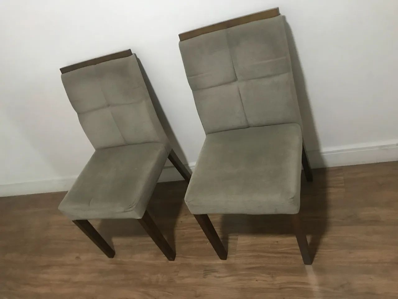 Cadeiras de Jantar Estofadas e Elegantes  - Foto 2