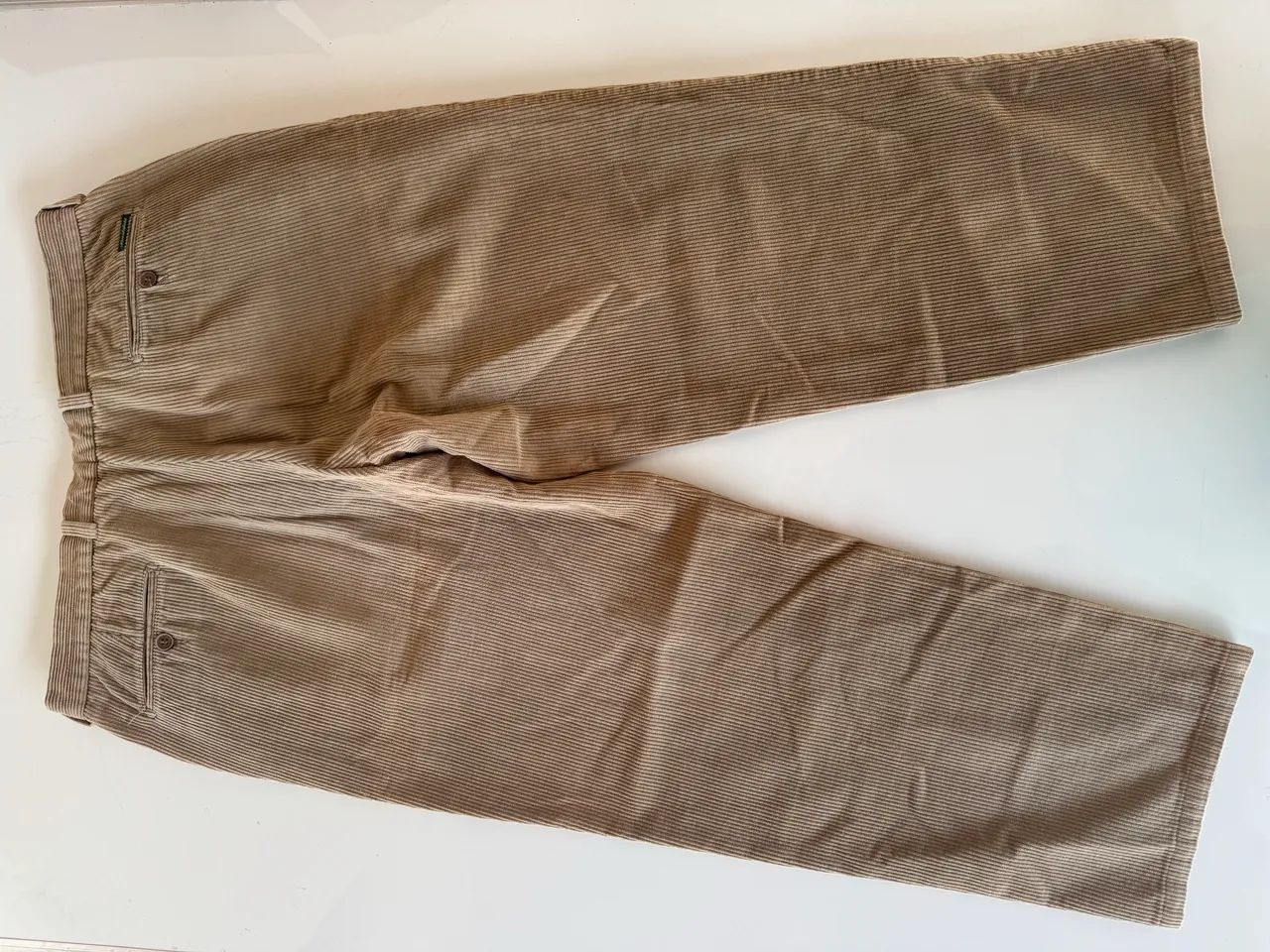Calça brooksfield cortele veludo bege  - Foto 5