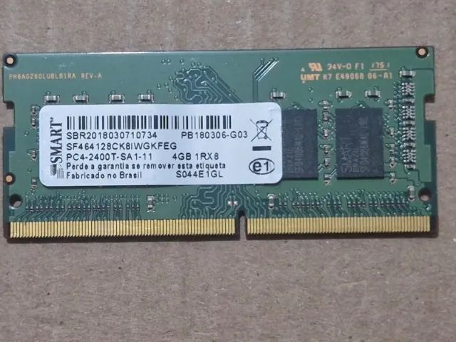 Memoria Smart 4GB PC4 2400s 1Rx8 (Usado)