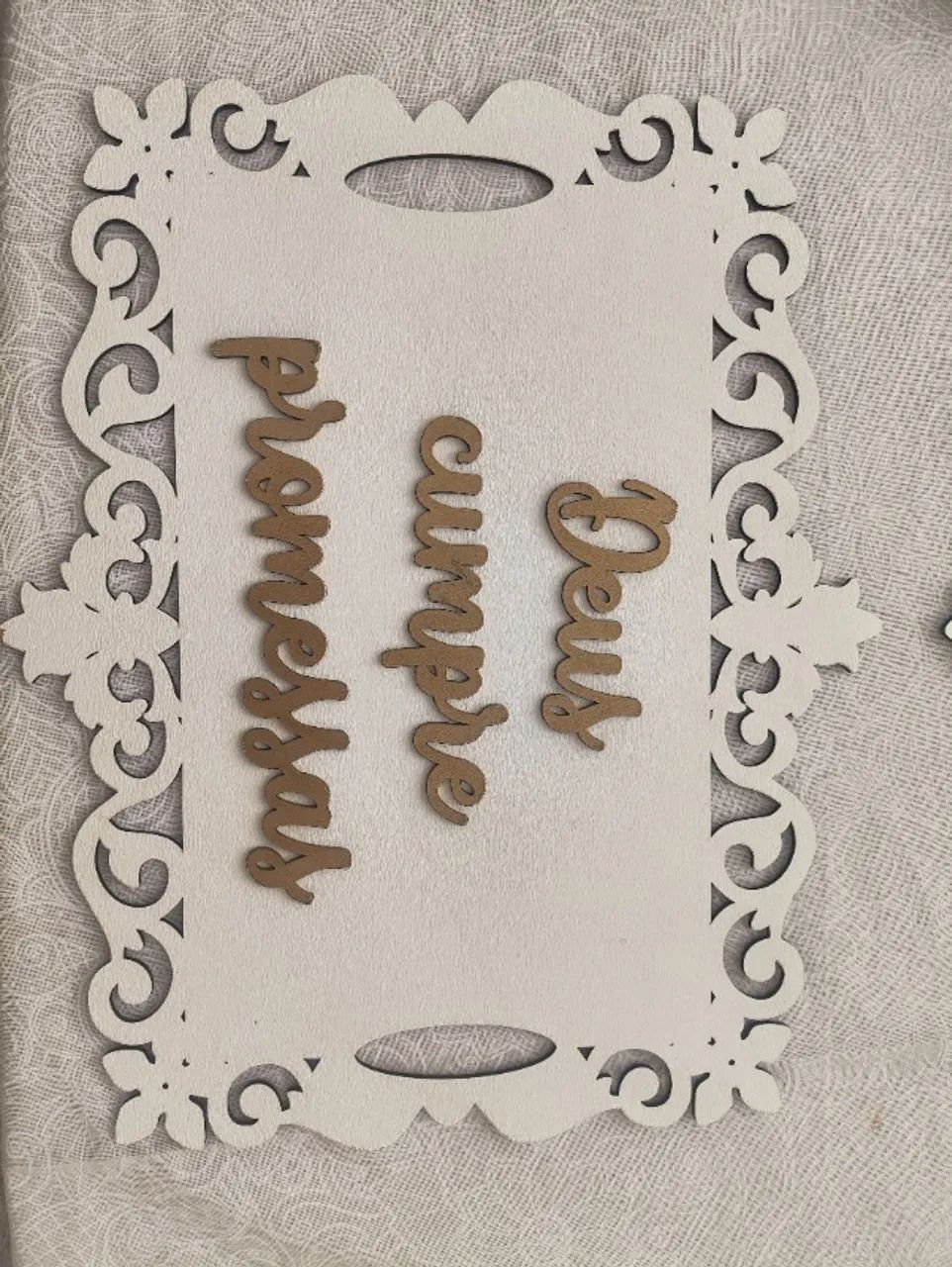 Placa para casamento 
