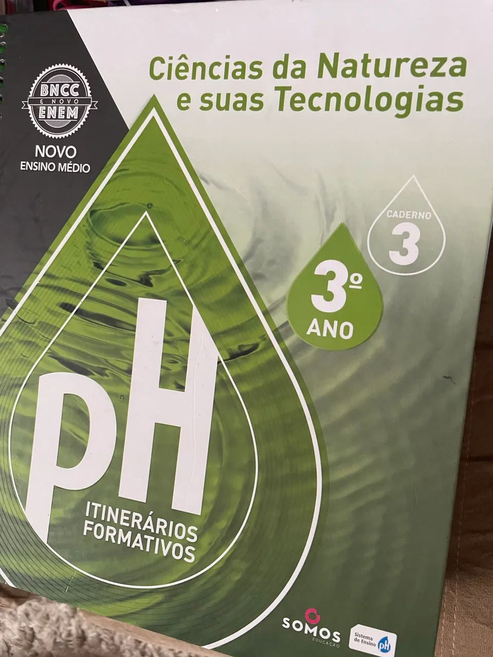 Livros terceiro ano ensino médio sistema de ensino PH 65580479440899125