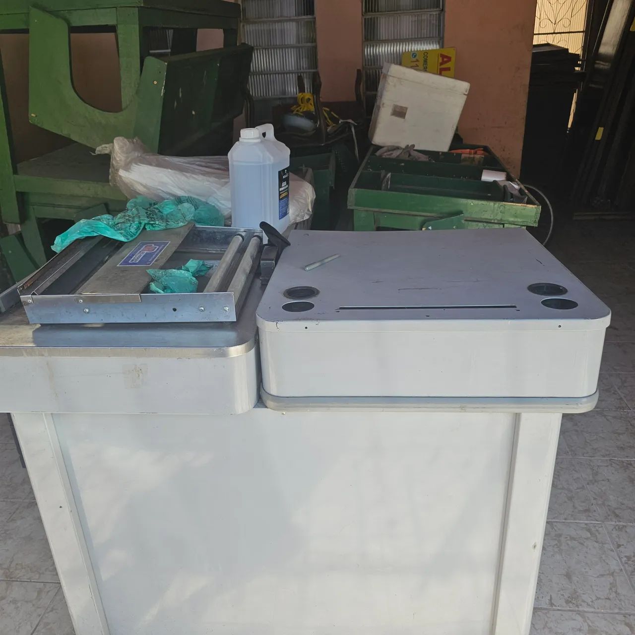 BALCÃO DE ALUMINIO DE CAIXA - Foto 2