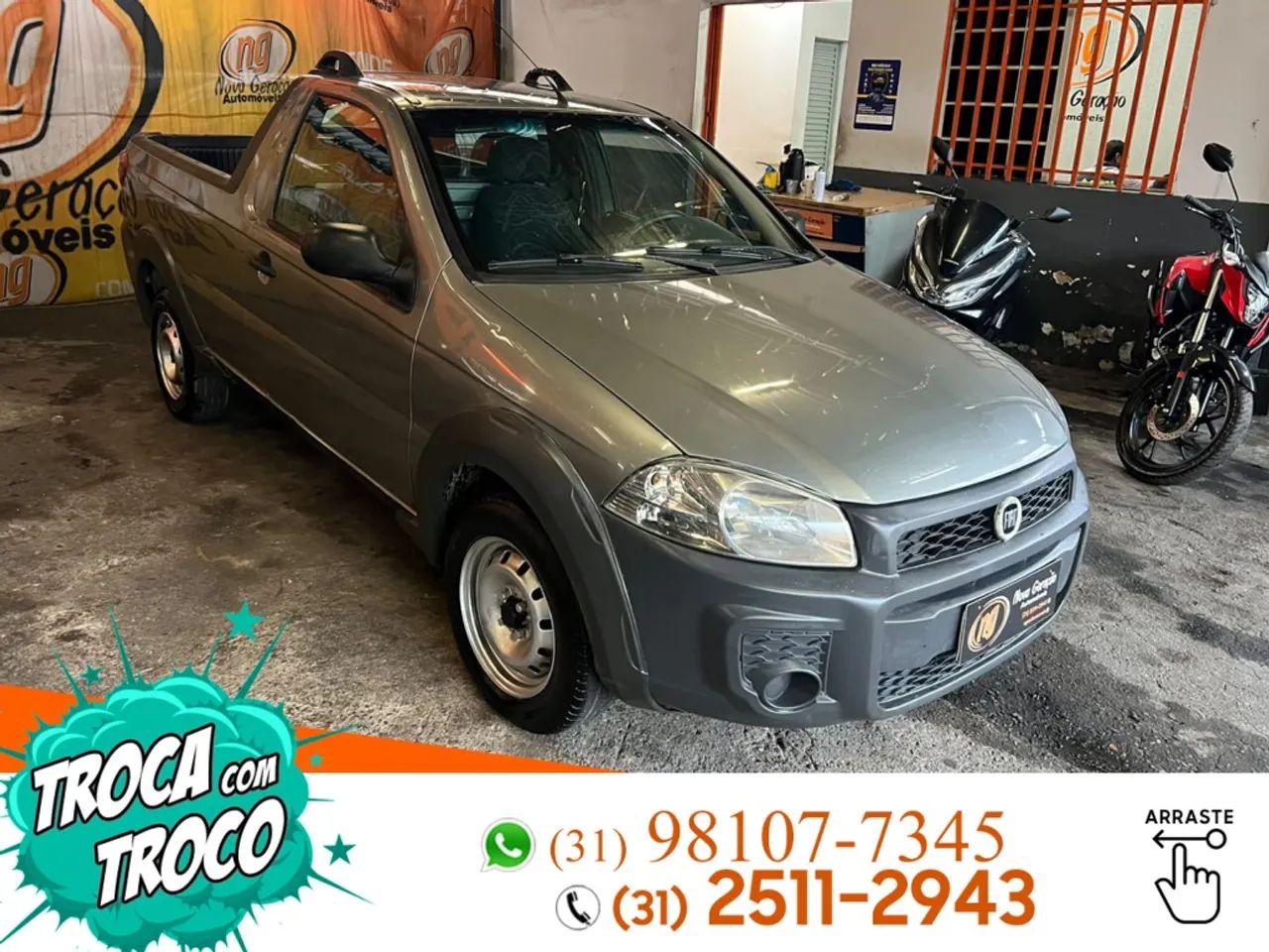 Fiat Strada Working 1.4 MPI Fire Flex 8V CS 2014 - Foto 3