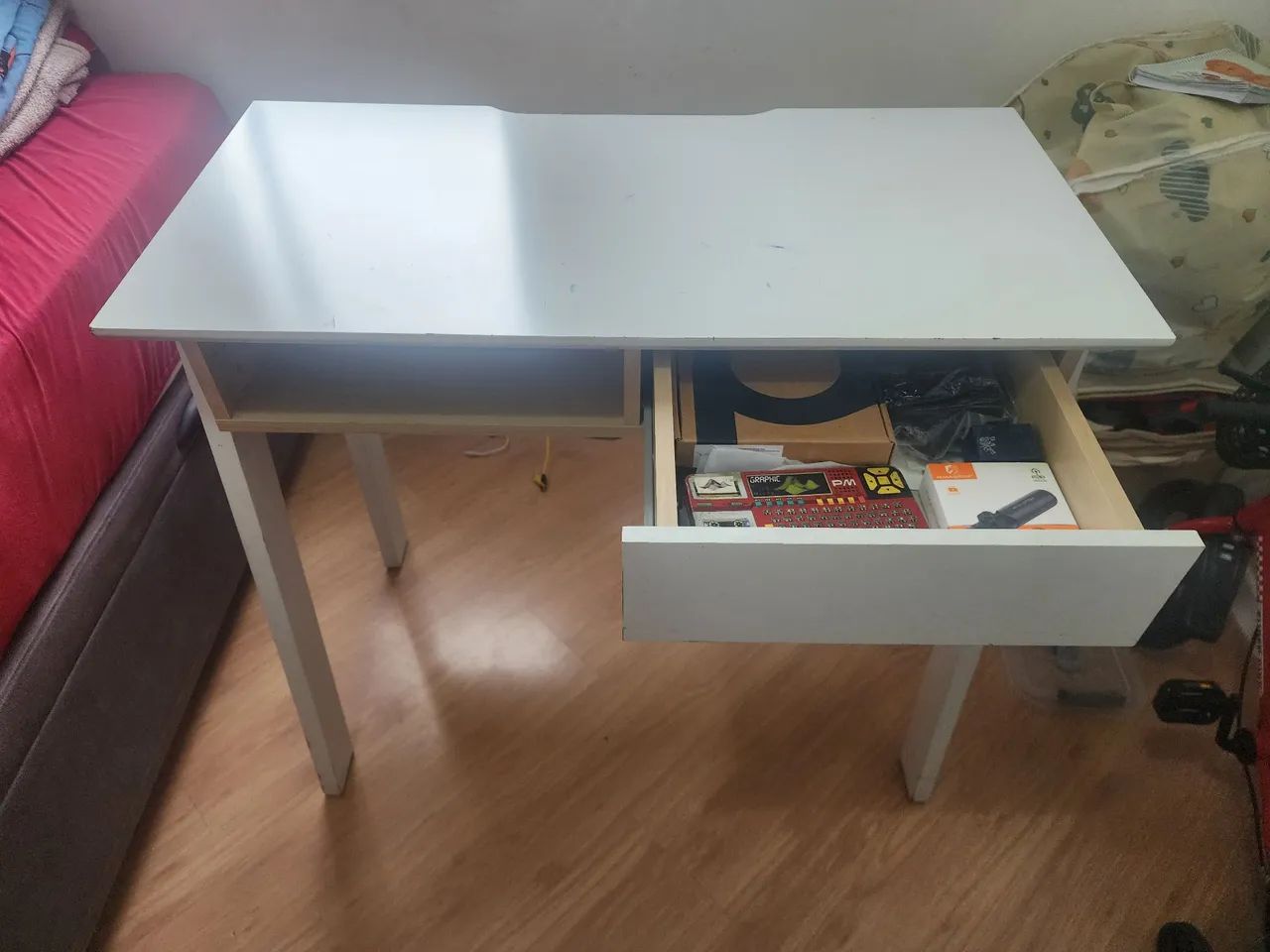 Mesa escrevaninha computador com gaveta  - Foto 2