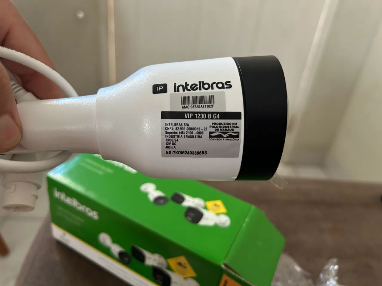 Câmera Intelbras bullet IP 1230 B G4  - Foto 2