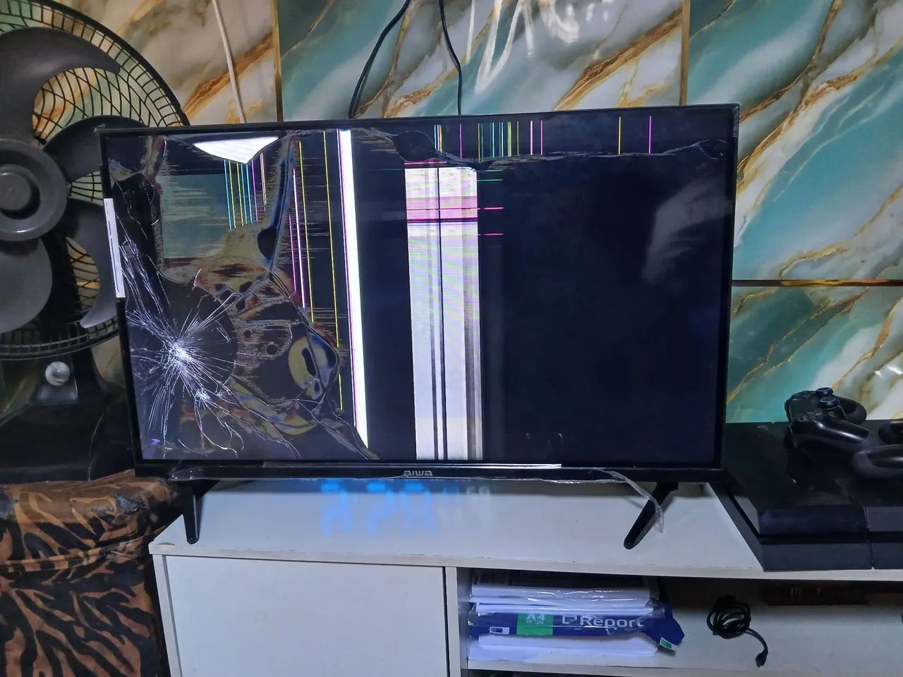 Aiwa 32 polegadas para retirada de peças  - Foto 5
