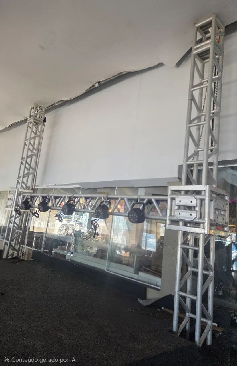 Estrutura alumínio P30