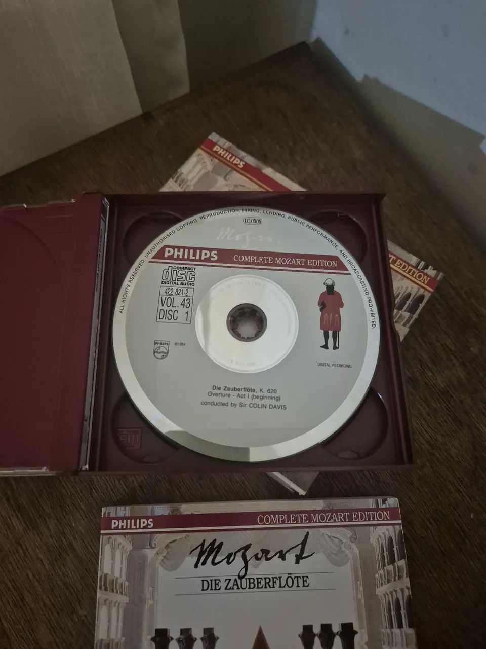 CD Box Set Mozart - Die Zauberflöte (A Flauta Mágica) - Philips