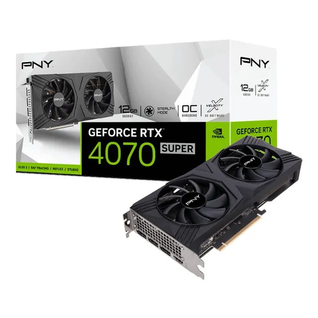 Placa de Video Nvidia PNY RTX 4070 SUPER OC