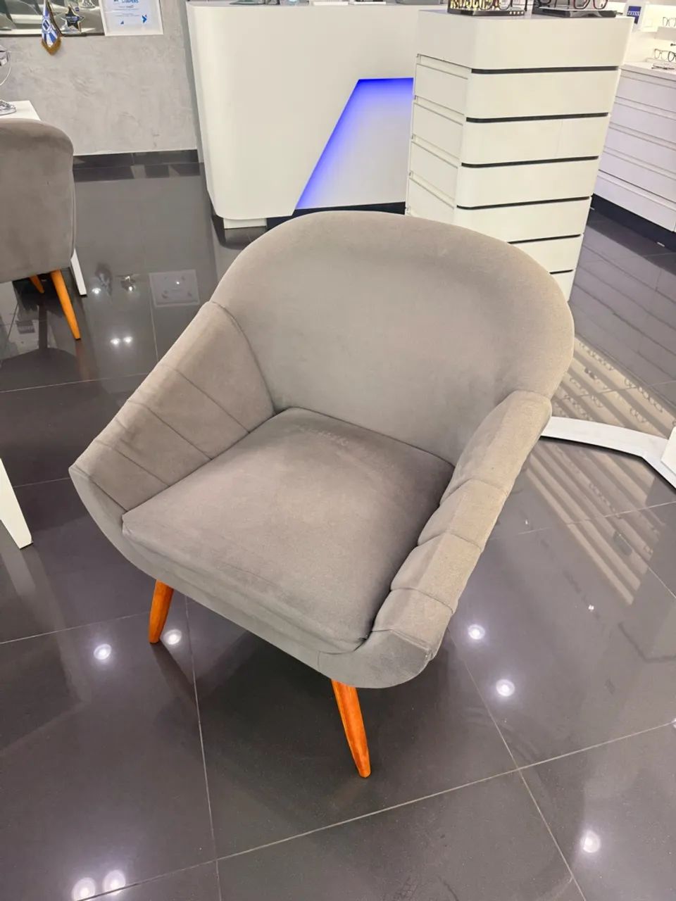 cadeiras modelo poltrona 6 unidades 