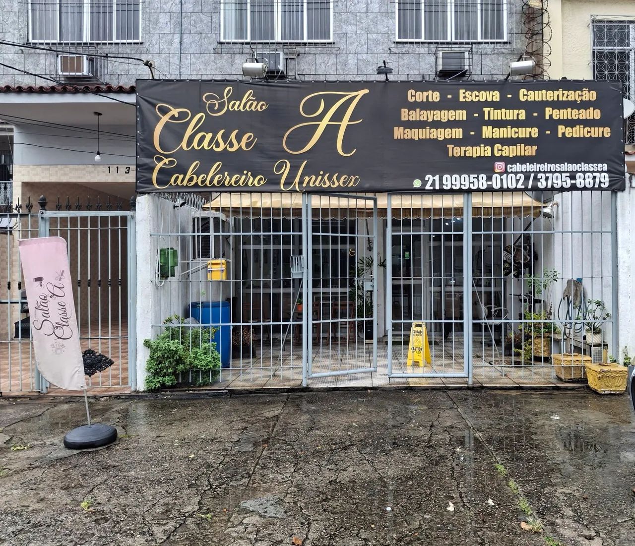 Passo ponto comercial, Salão de Beleza 