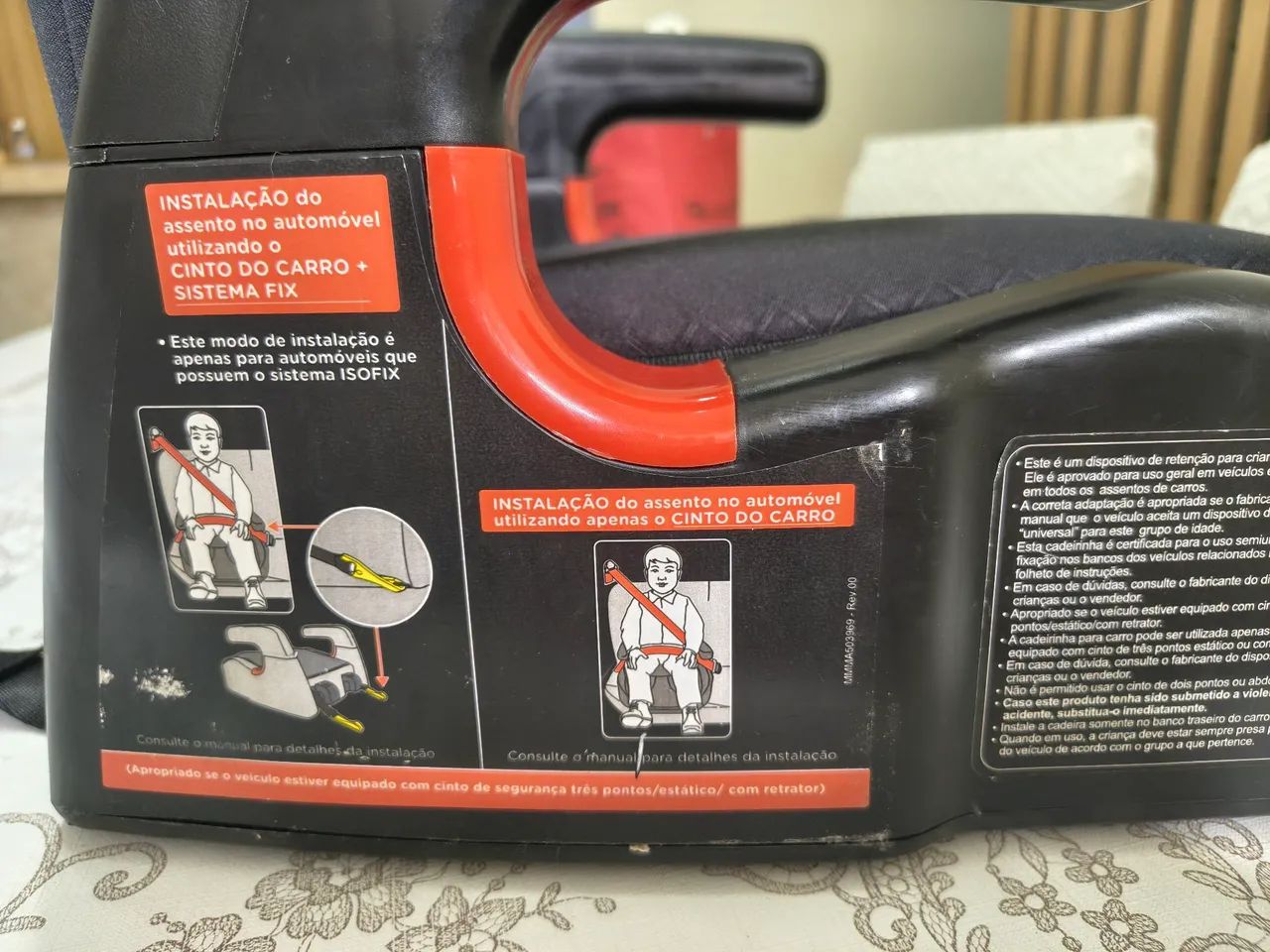 CADEIRINHA VEICULAR COM ISOFIX - Foto 4
