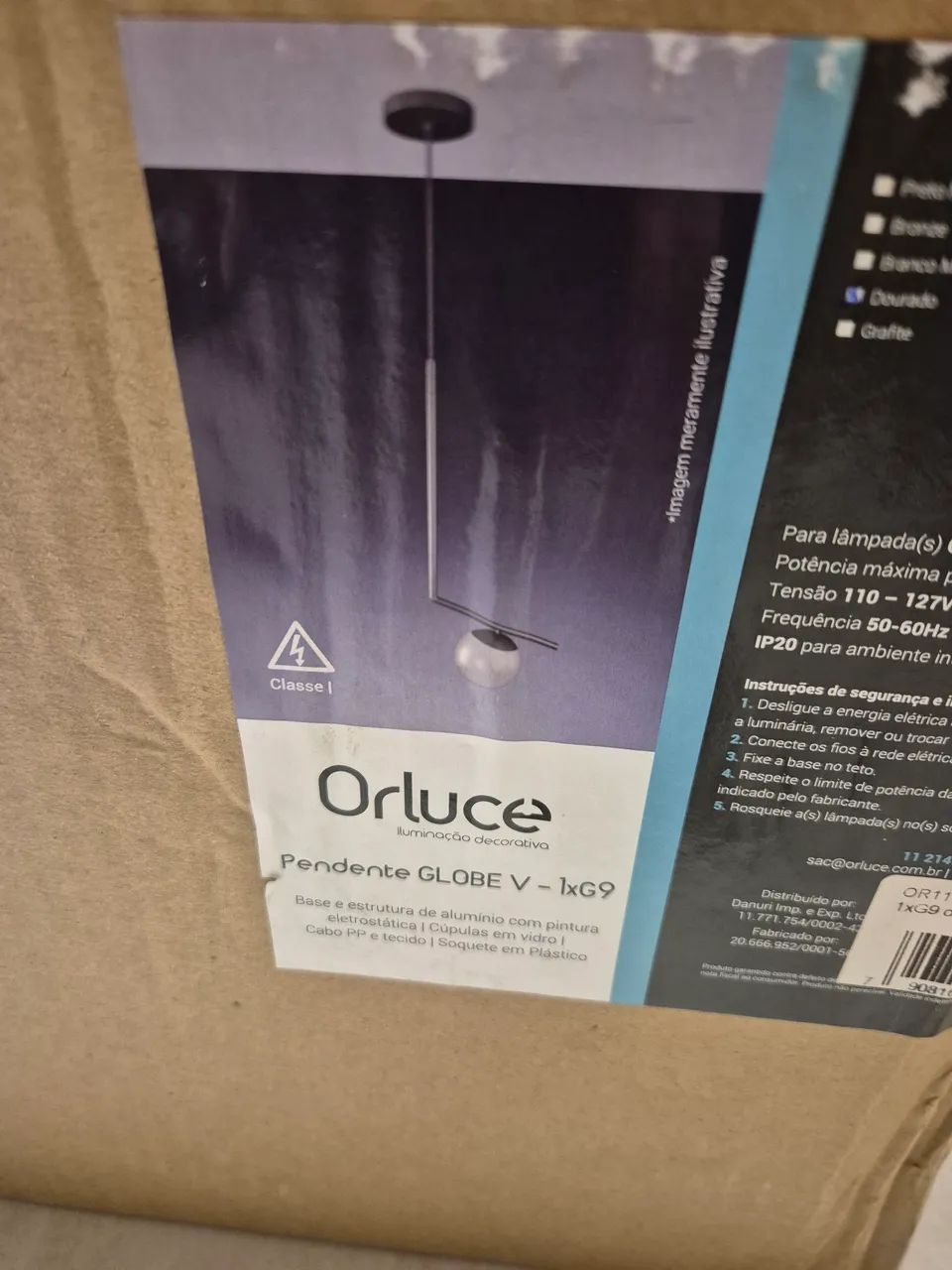 3 Pendentes Orluce Globe V1174 - Foto 4