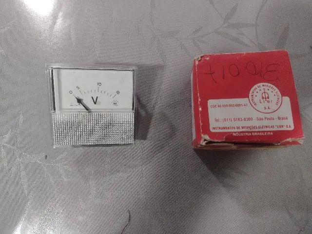 Voltímetro Novo