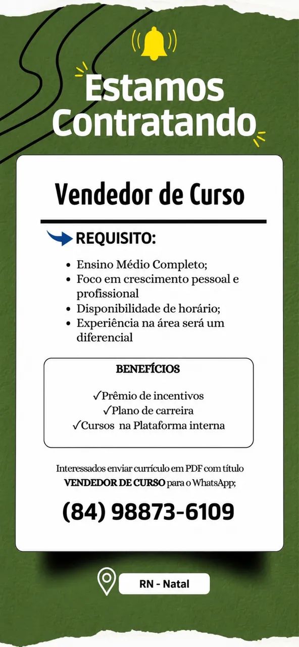 Atendente comercial  - Foto 2