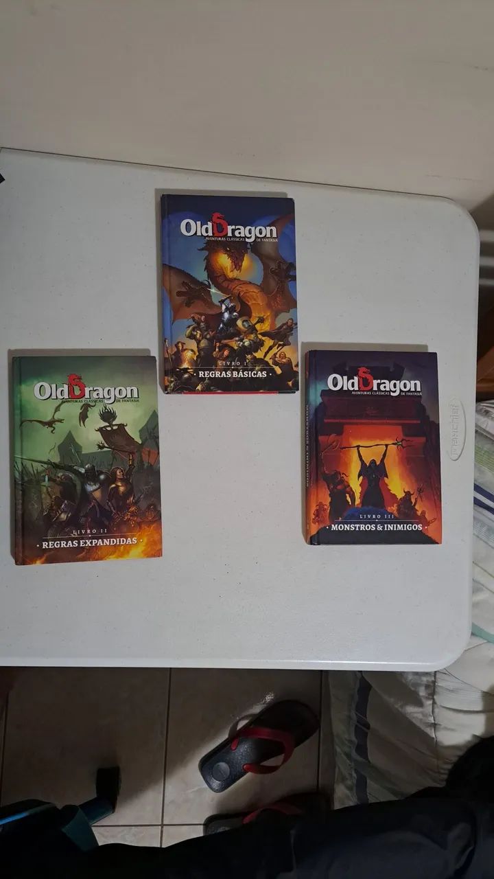 Conjunto Básico Old Dragon 2 - Regras Básicas, Regras Expandidas e Monstros e Inimigos