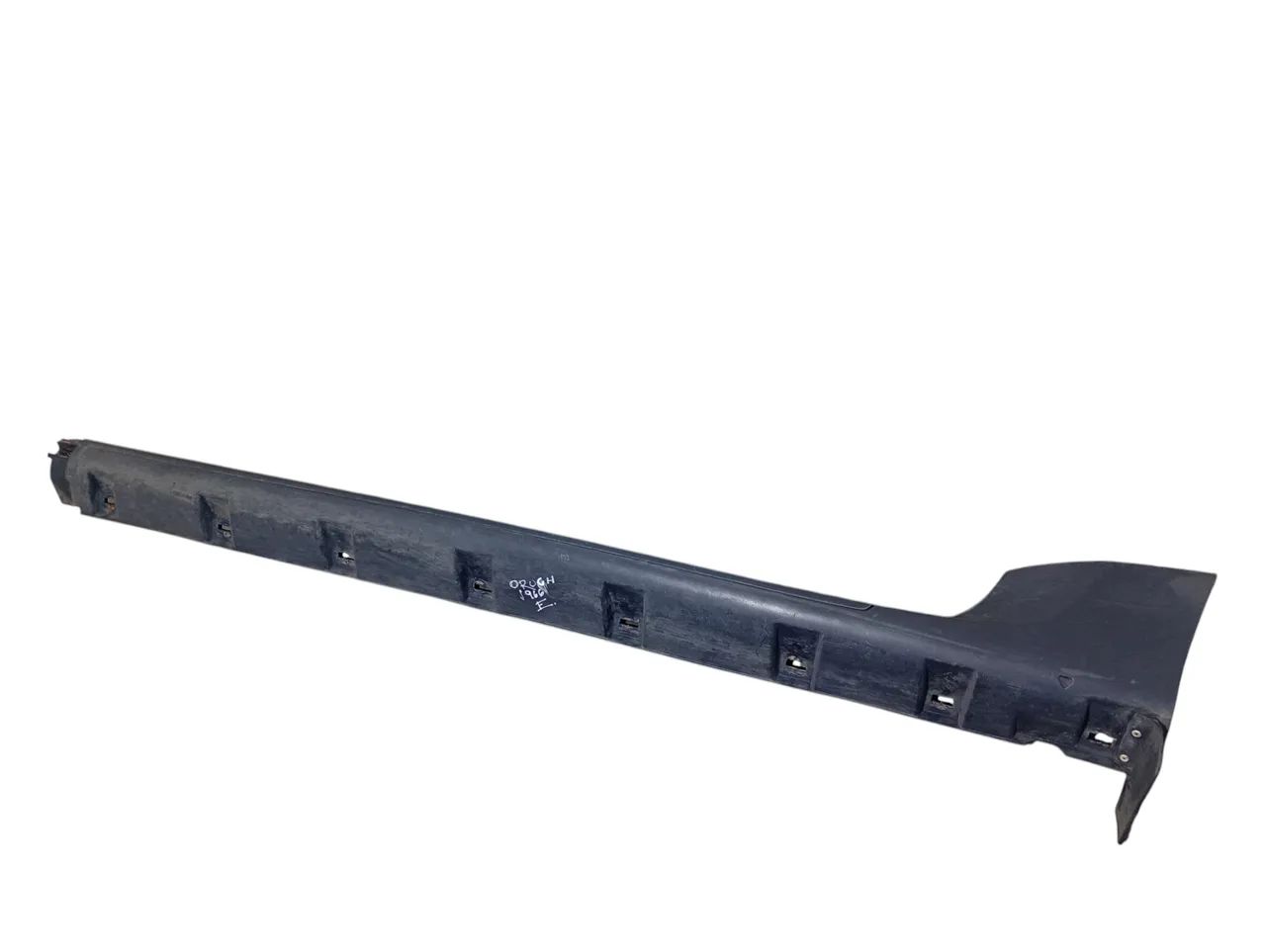 Spoiler  Lateral Esquerdo Renault Oroch  Duster  2015 A 2025 Preto - Foto 2