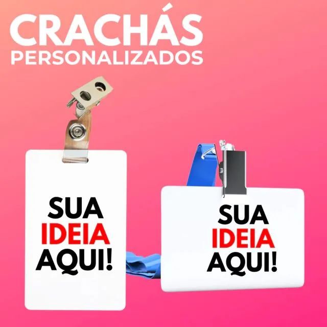 Crachás Personalizados PVC  - Foto 2