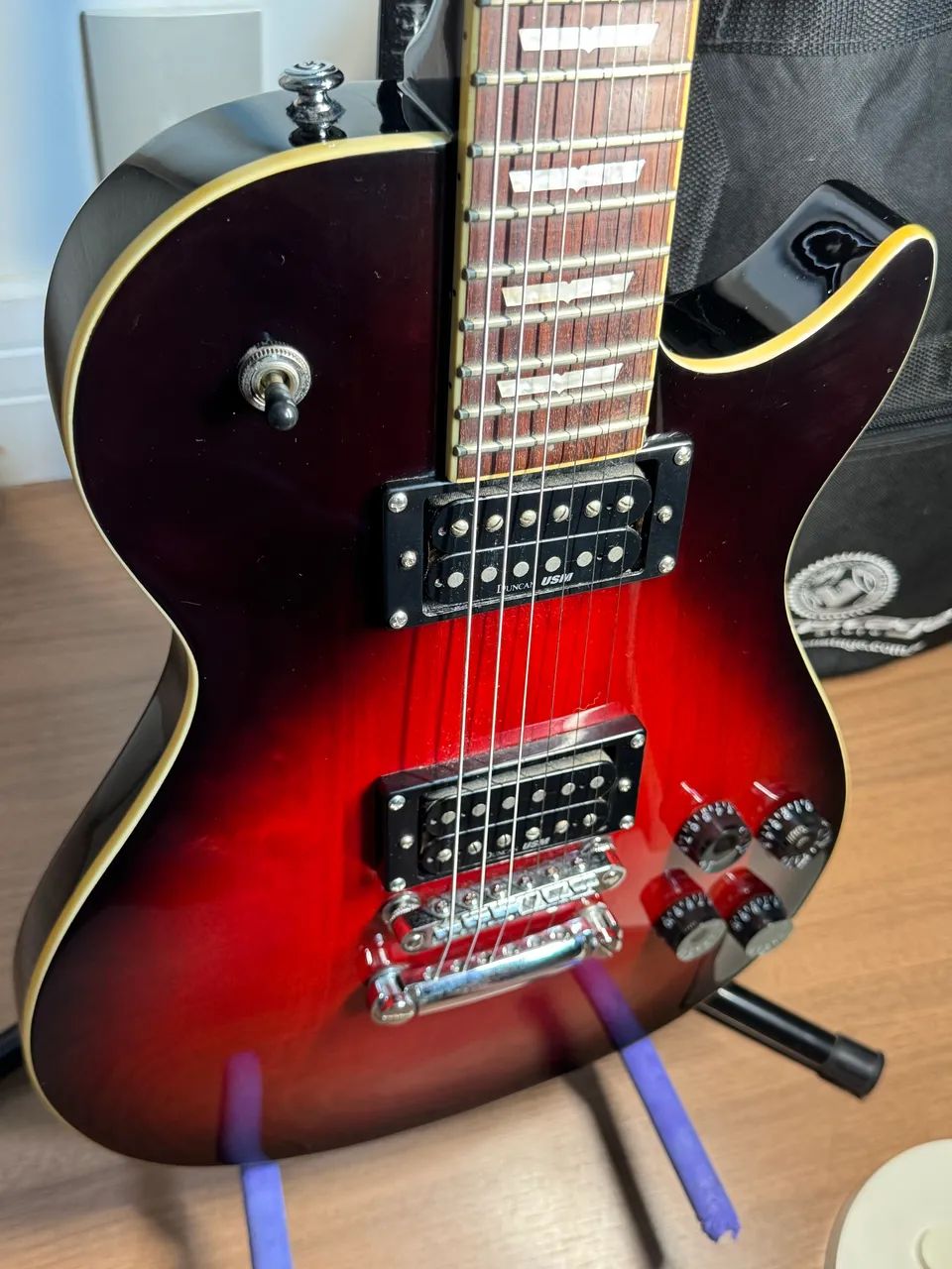 Guitarra Washburn WinStd tipo Les Paul