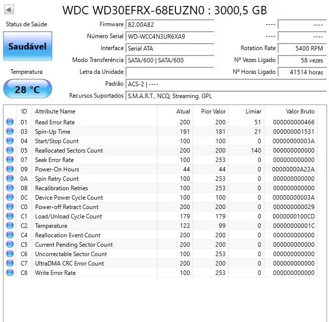 HD Western Digital Red 3 TB  - Foto 2