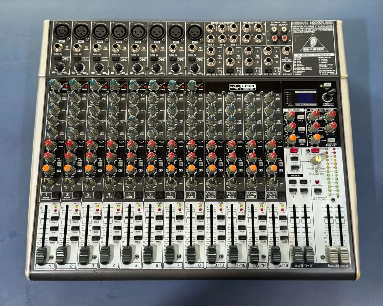 Mesa de Som |Behriger xenyx 2222 USB|