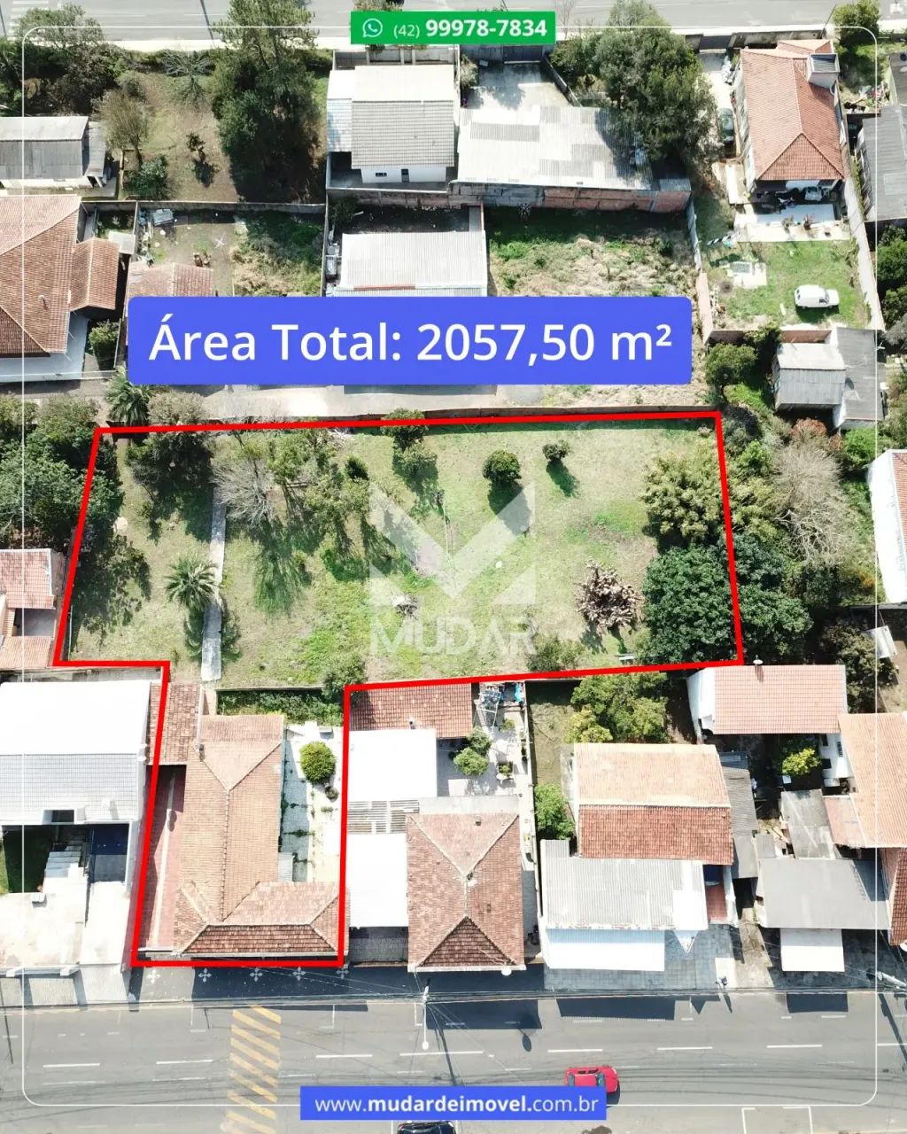 Terreno em Uvaranas  Rua Afonso Celso