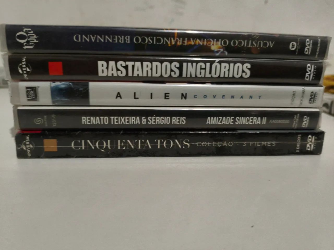 Dvds original em ótimo estado nunca foram abertos ainda com sua embalagem 