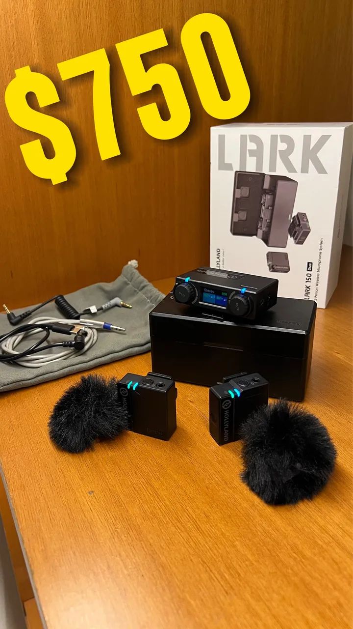 Microfone Lark 150 Duo