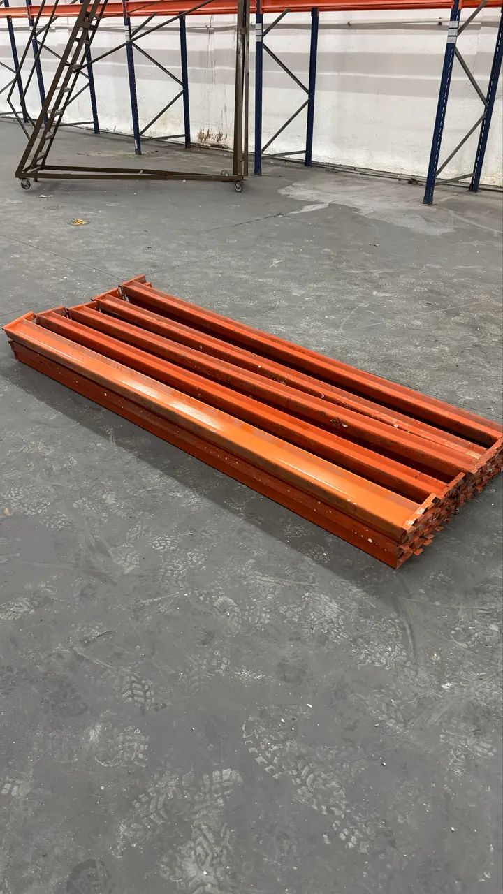Porta-pallet industrial - longarinas  - Foto 3