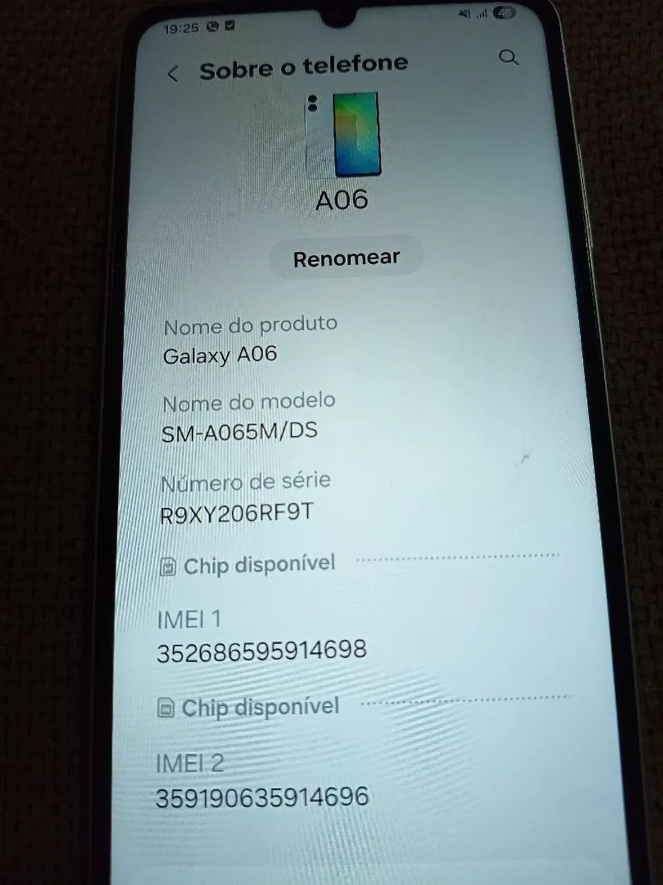 Vende se celular Samsung a06 - Foto 3