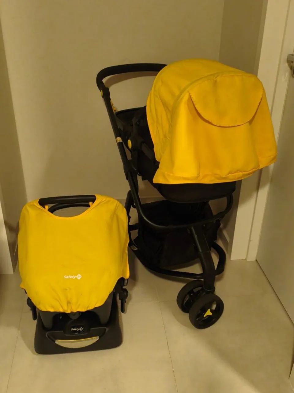 Kit Carrinho, Moisés e Bebê Conforto  - Foto 3