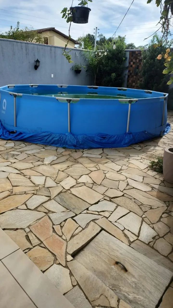Piscina 9500L com motor - Foto 2