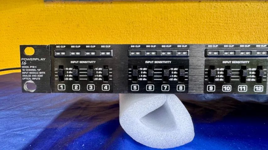 Powerplay 16 Behringer Conversor AD/DD P16-I rack - Aparelhos de