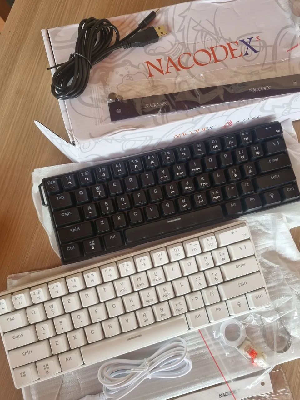 Teclado Mecânico RGB Ajazz Switch Red  - Foto 4