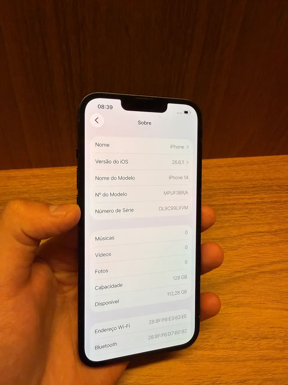 ? iPhone 14 128GB Midnight | Todo Original | 80% Bateria - Foto 5
