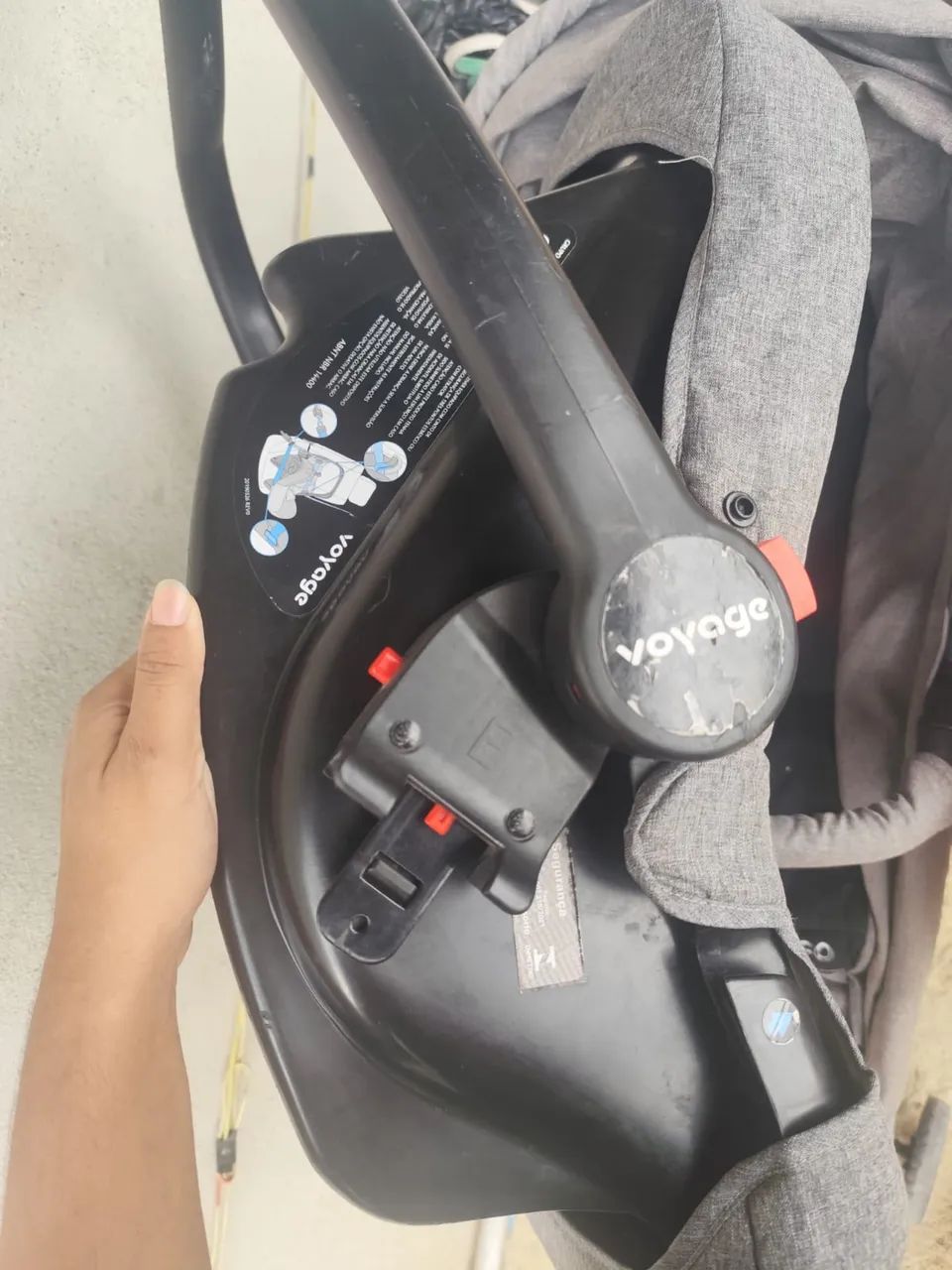 Bebê conforto Voyage gama - Foto 5