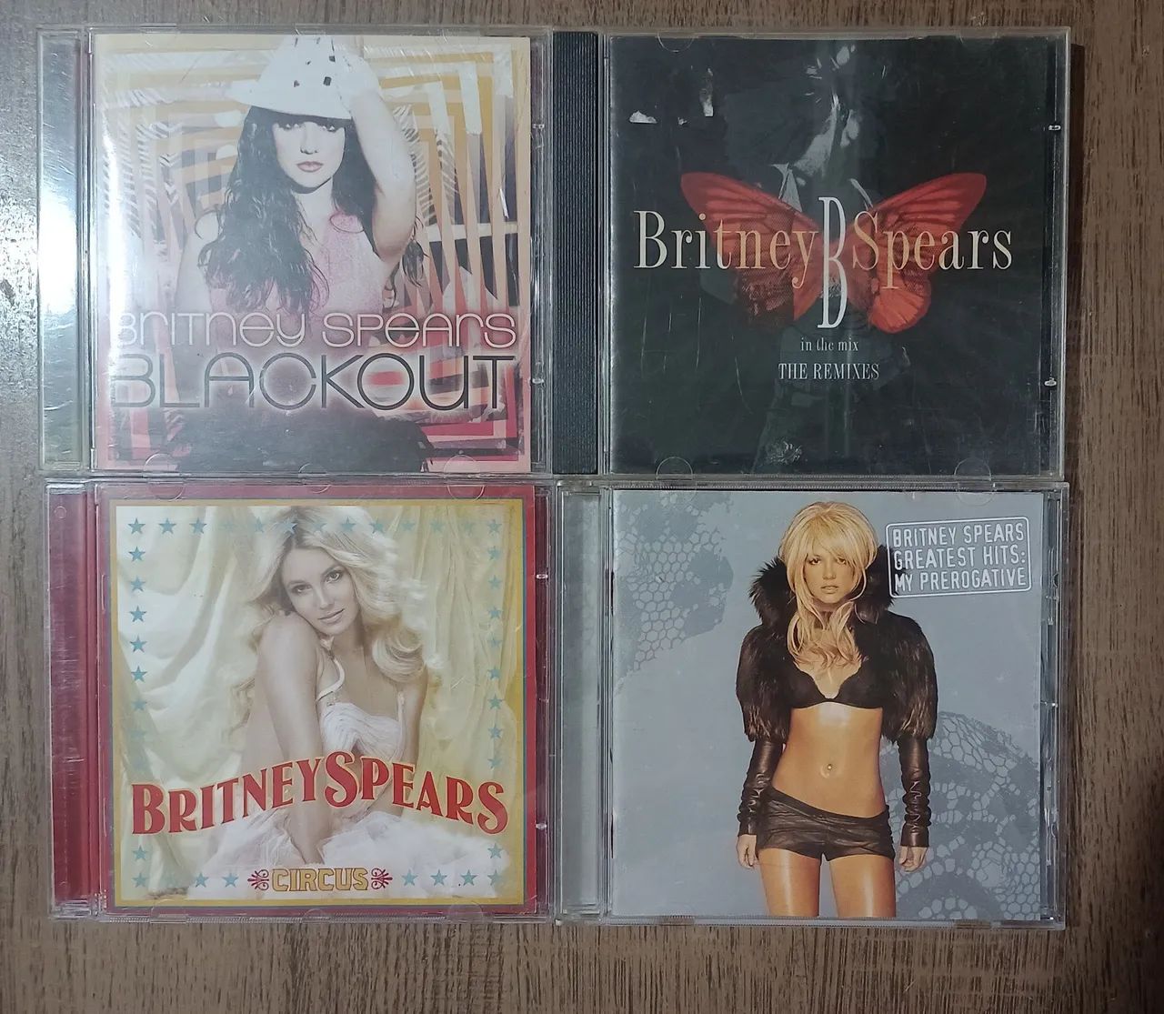 Coleção cds Britney Spears