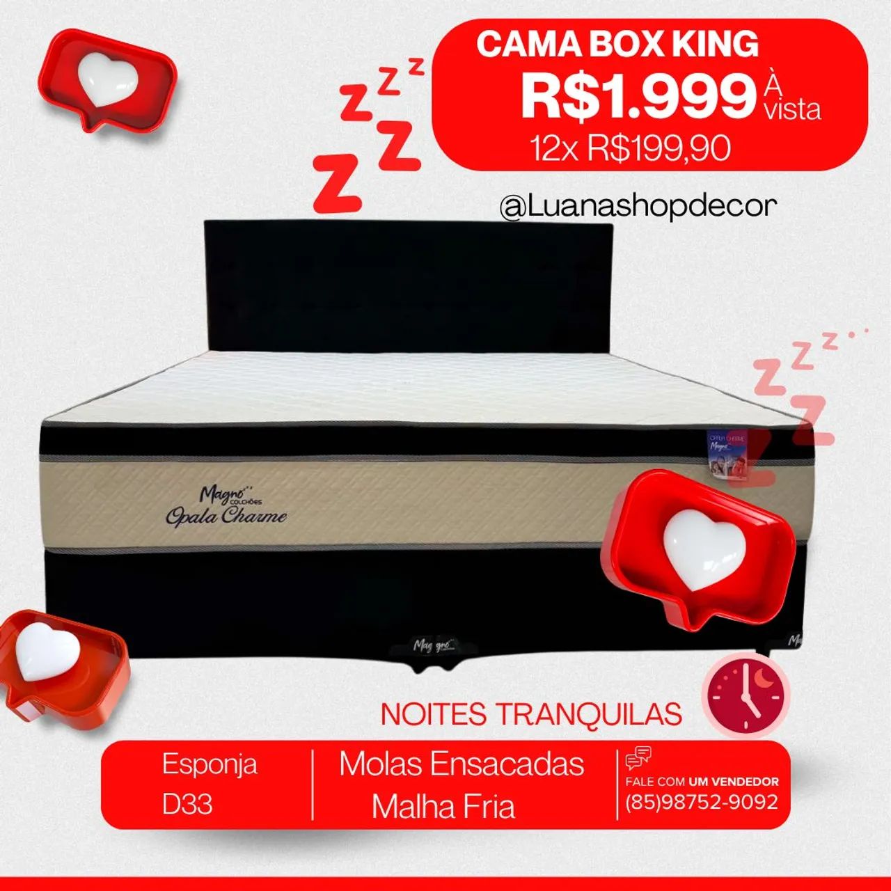 Cama Box Luxo Molas ensacadas Promoção  - Foto 4